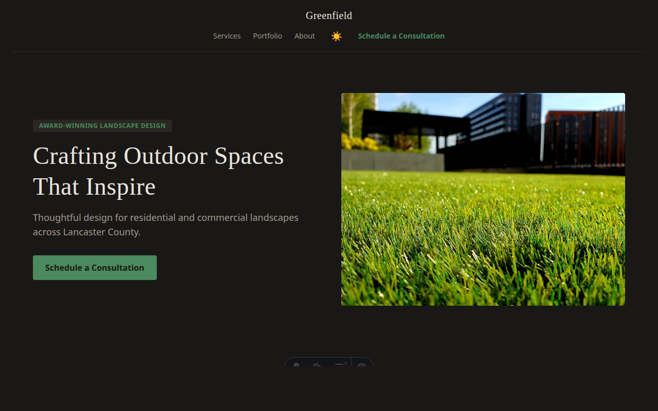 Greenfield Landscaping